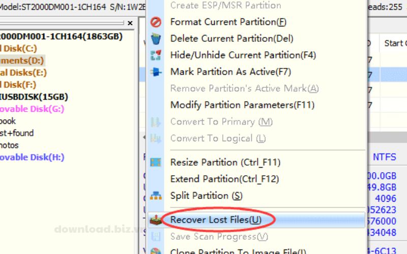 Phần mềm DiskGenius – công cụ quản lý và phục hồi dữ liệu hiệu quả