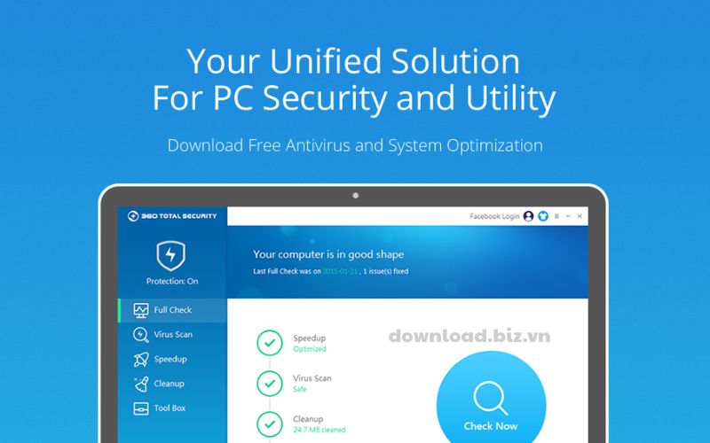 Tải diệt virus 360 hiệu quả tức thì
